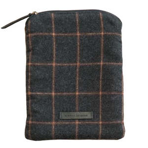 Bianca Lorenne - Tech Travel Pouch - Graphite Check