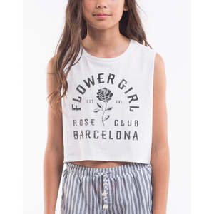 Girls Tops Tees: Eve Girl - Barcelona Tank