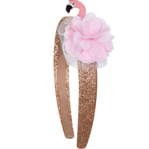 Billy Loves Audrey - Flamingo Alice Band