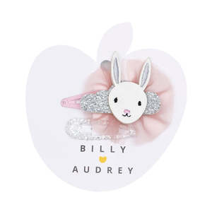 Billy Loves Audrey - Dreaming Bunny Star Clip Duo