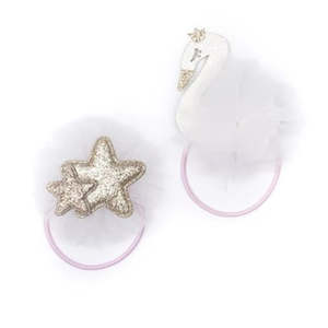 Billy Loves Audrey - Ballet Swan & Star Elastic Duo