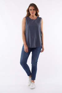 Foxwood: Foxwood - Mackenzie Tank - Navy