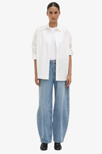 Assembly Label: Assembly Label - Marigold Poplin LS Shirt - White