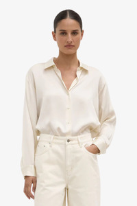 Assembly Label: Assembly Label - Pippa Silk Shirt - Cream
