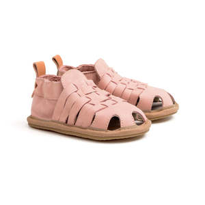 Baby Shoes: Pretty Brave - Riley Sandal - Pink Quartz