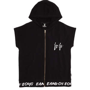 Band of Boys - Bandits Jumper Sleeveless Hood BB - Black