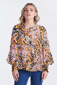 Sass: Sass - Susanna Top - Animal