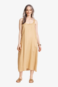 Skirts: Eb & Ive - Miramar Tank Maxi - Camel