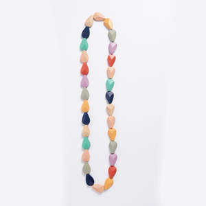 Rare Rabbit - Koala Faceted Long Necklace - Multi / Mint