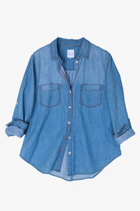 HUT - Boyfriend Shirt - Denim