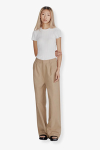 Commoners: Commoners - Superfine Base Knit Tee - White