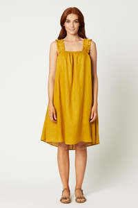 Eb Ive Clearance: Eb & Ive - Nala Midi Dress - Honey