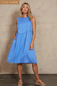 Eb Ive Clearance: Eb & Ive - Indica Frill Dress - Capri