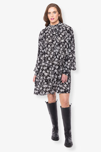 Seeking Lola - Dramatic Dress - Hydrangea