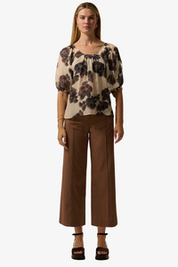 Pants Jumpsuits: Pol - Odette Pant - Chocolate