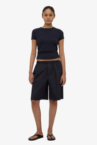 Newest: Assembly Label - Linley Rib Tee - True Navy