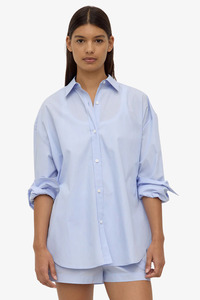 Newest: Assembly Label - Havana Stripe L/S Shirt - Blue / White Stripe