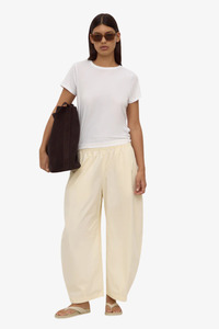 Newest: Assembly Label - Lola Barrel Pant - Butter