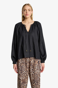 Eb Ive: Eb & Ive - Bajau Blouse - Black