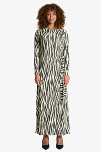 Eb & Ive - Aria Maxi Tie Dress - Savanna