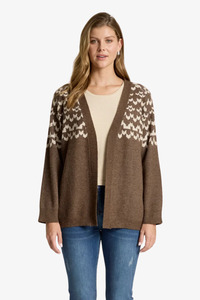 Eb & Ive - Maasai Cardigan - Cocoa/Dune