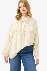 Isle of Mine - Della Blouse - Ivory