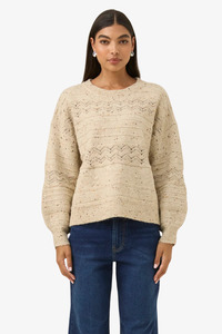 Isle Of Mine: Isle of Mine - McKenna Jumper - Stone