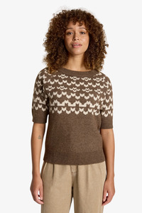 Knitwear 1: Eb & Ive - Maasai Jumper - Cocoa/Dune