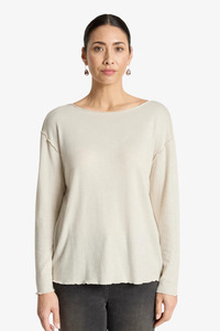 Knitwear 1: Eb & Ive - Aria Long Sleeve Top - Dune