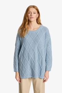 Knitwear 1: Eb & Ive - Liora Relaxed Knit - Lake