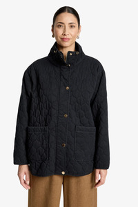 Eb Ive: Eb & Ive - Sansi Quilted Jacket - Black