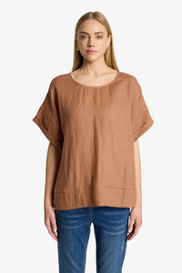 Shirts Blouses: Eb & Ive - Bajau Top - Clay