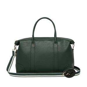 Newest: Louenhide - Alexis Weekender Bag - Forest Green Stripe