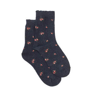 Antler - Rosebud Sock - Navy