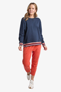 Elm Lifestyle: Elm - Lili Fleece Crew - Navy