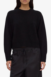 Assembly Label: Assembly Label - Amerie Cashmere Knit Jumper - Black