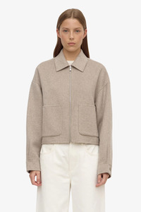 Assembly Label: Assembly - Dallas Wool Jacket - Pebble