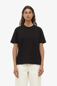 Assembly Label - Womens Organic Base Tee - Black