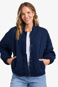 Elm - Jean Bomber Jacket - Midnight Blue