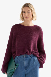 Elk - Agna Sweater - Merlot