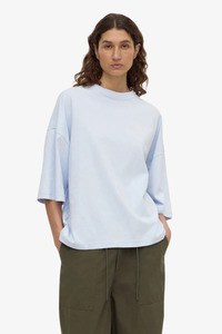 Assembly Label - Max Cotton Oversize Tee - Powder Blue