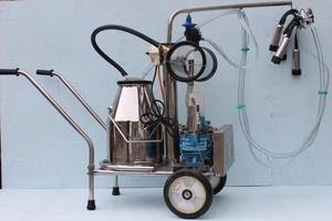 Single Portable Electric Milking Machine
