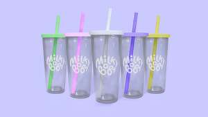 Fruit Tea: Bubble Tea Tumbler - 24 oz