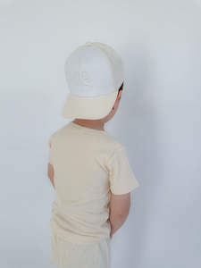 Frontpage: Signature Logo Toddler Cap | Buttercream