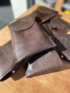 Accessories: Leather Phone Pouch