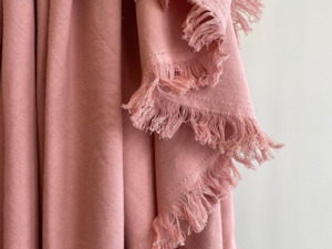 Throws: Amara Throw - Muted Coral