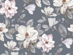 Magnolia Fabric 140cm - Night