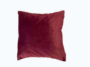 Super Soft Velvet Cushion Cover 45x45cm - Russet