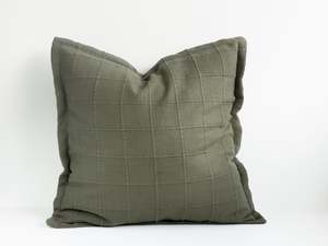 San Pedro Filled Cushion - 	Olive