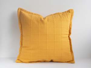 San Pedro Filled Cushion - 	Mustard
